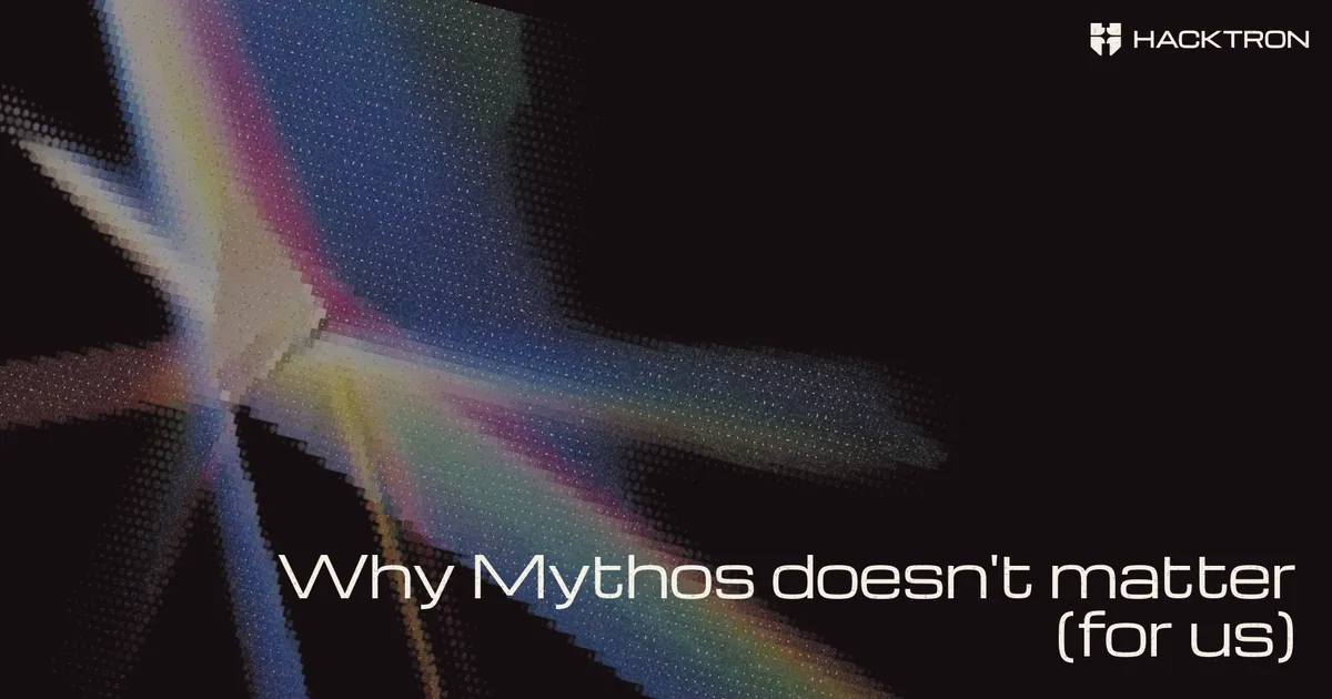Why Mythos doesn't matter (for us)