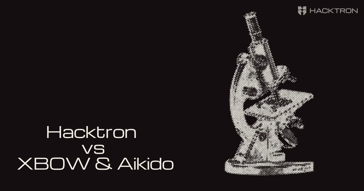 Hacktron's $350 Pentest vs XBOW and Aikido at $4,000