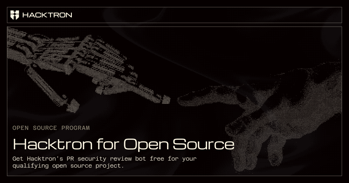 Hacktron Open Source Program